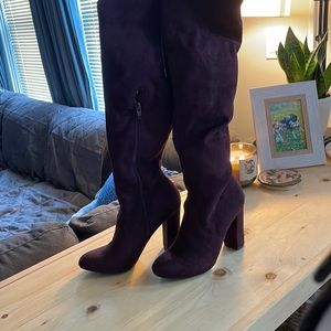 Above the knee boots